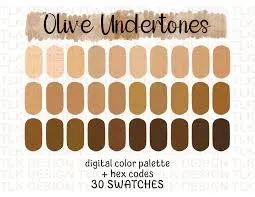 Olive Skin Tone Hex Code